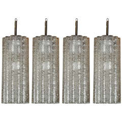 Set of Four 1960-1970's Pendant Lights