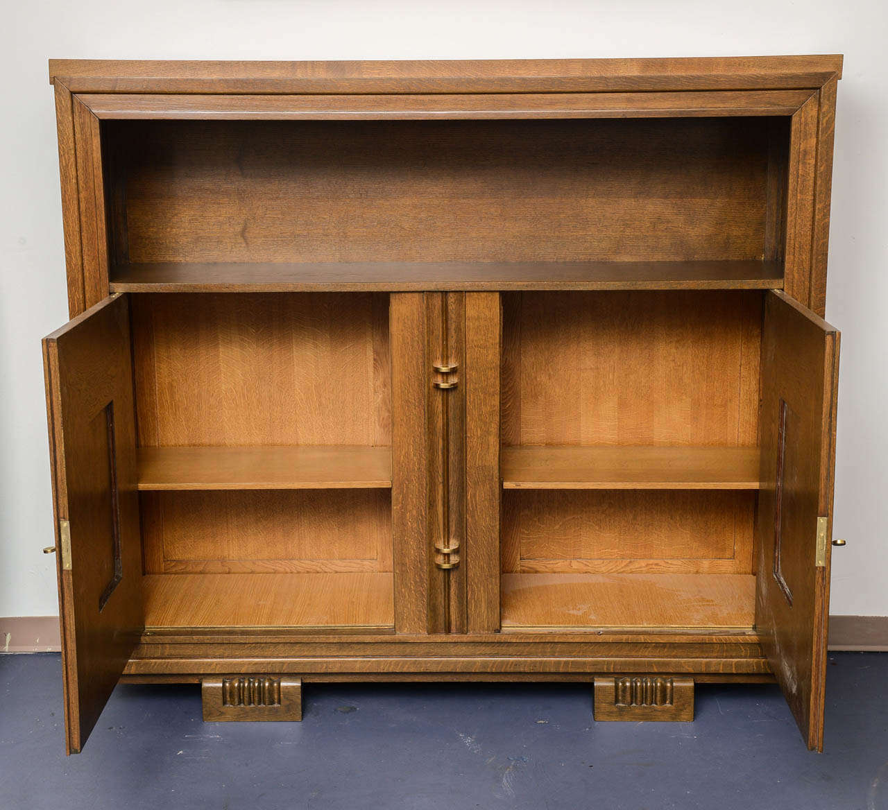 French Architectural Cabinet Designed by Charles Dudouyt