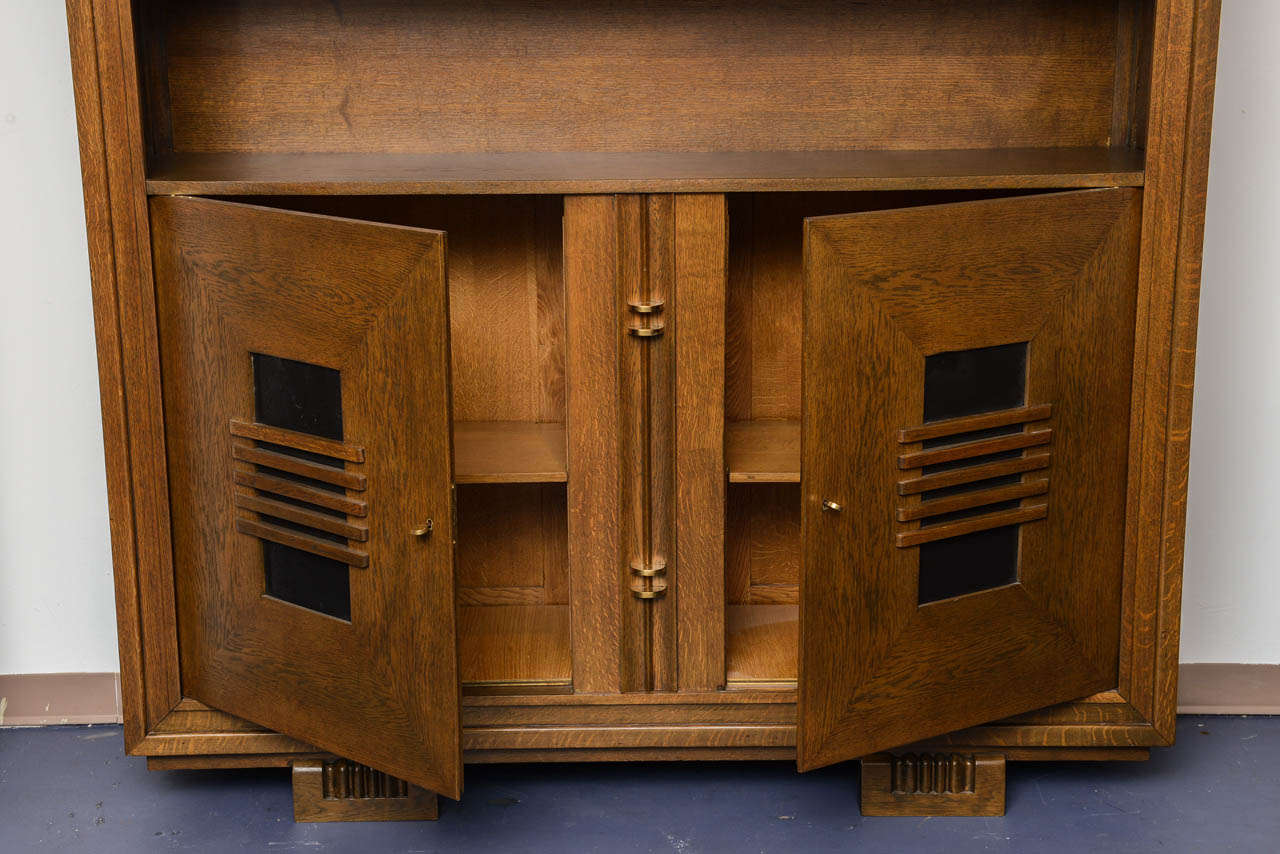 Architectural Cabinet Designed by Charles Dudouyt In Excellent Condition In Miami, FL