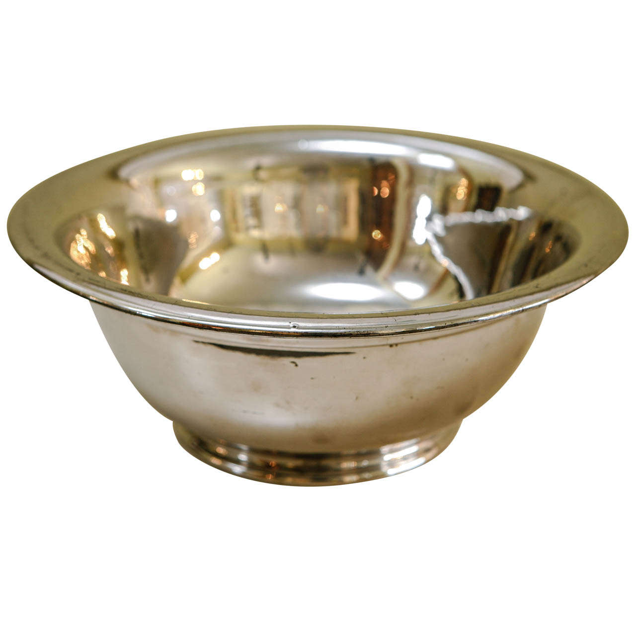 Large Silver Luster Bowl, circa 1825