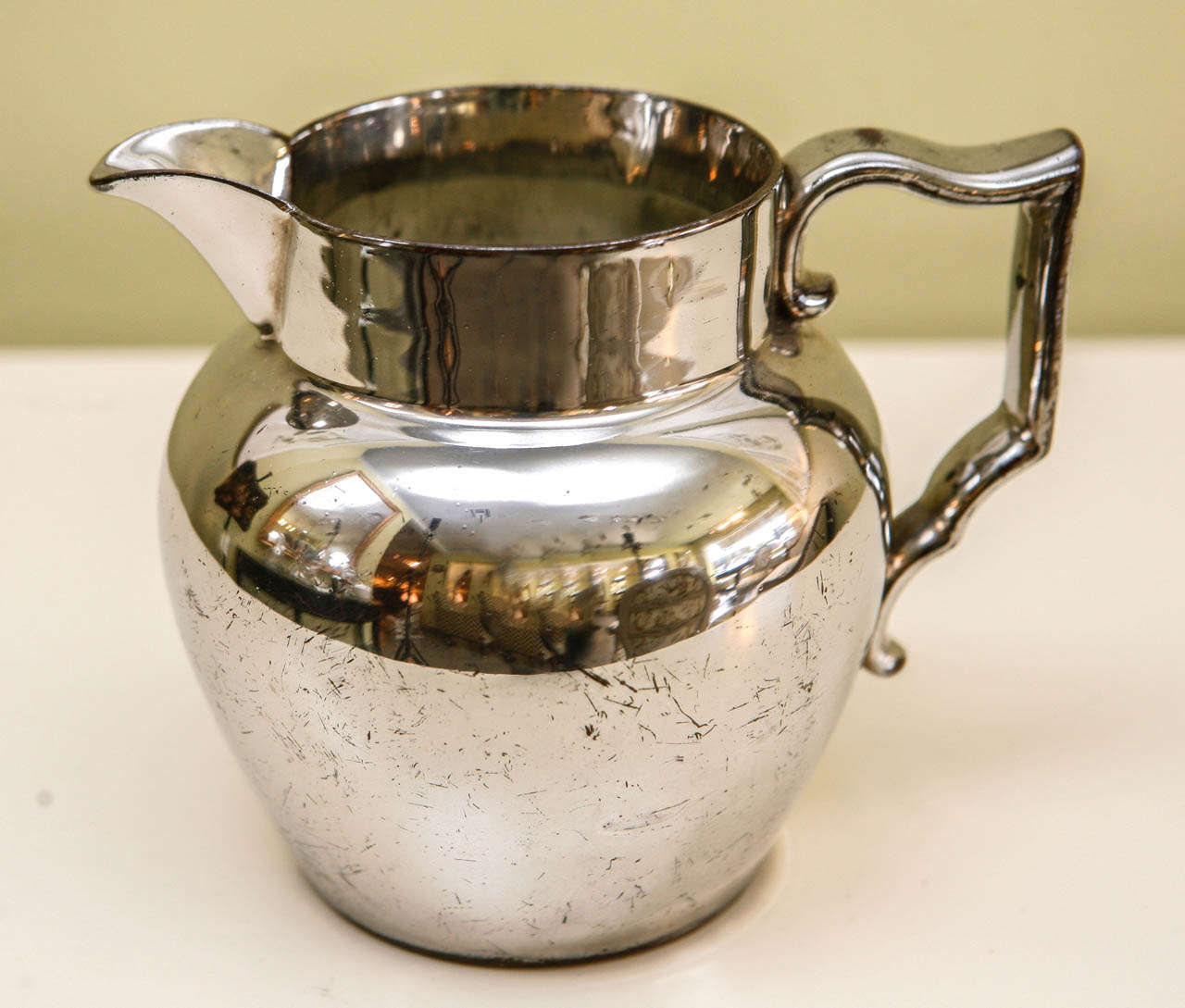 Pitcher in English Silver Luster, circa 1820