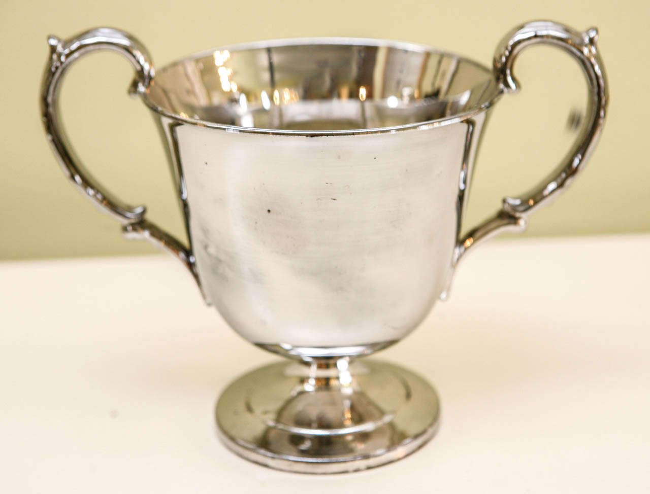 An English Silver Luster Loving Cup, c. 1800