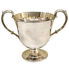 An English Silver Luster Loving Cup, c. 1800