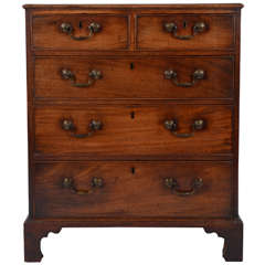 Used Early George III Period Mahogany Chest of Drawers