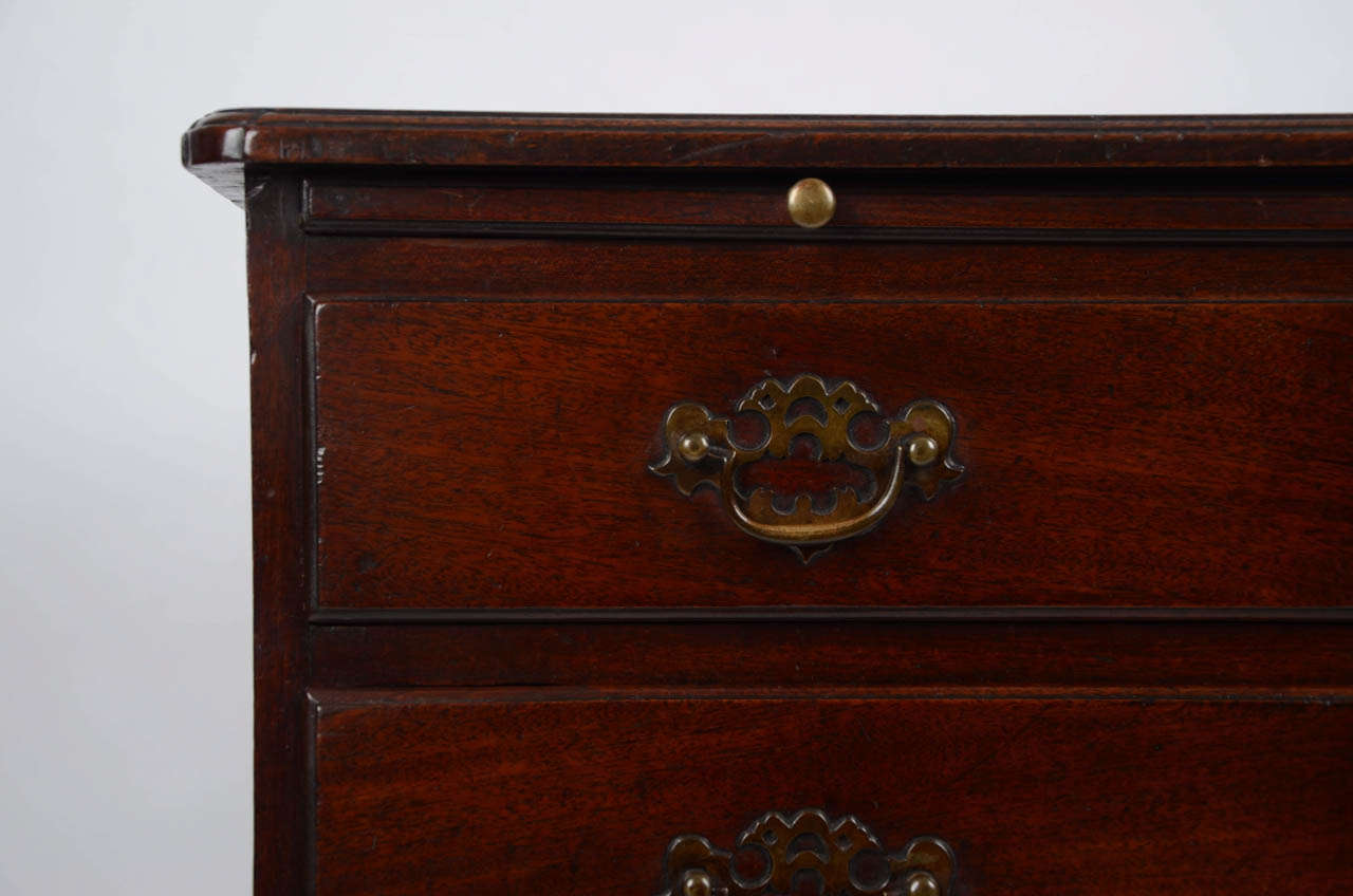 English A Rare George Ii Period Mahogany Bachelor's Chest. For Sale