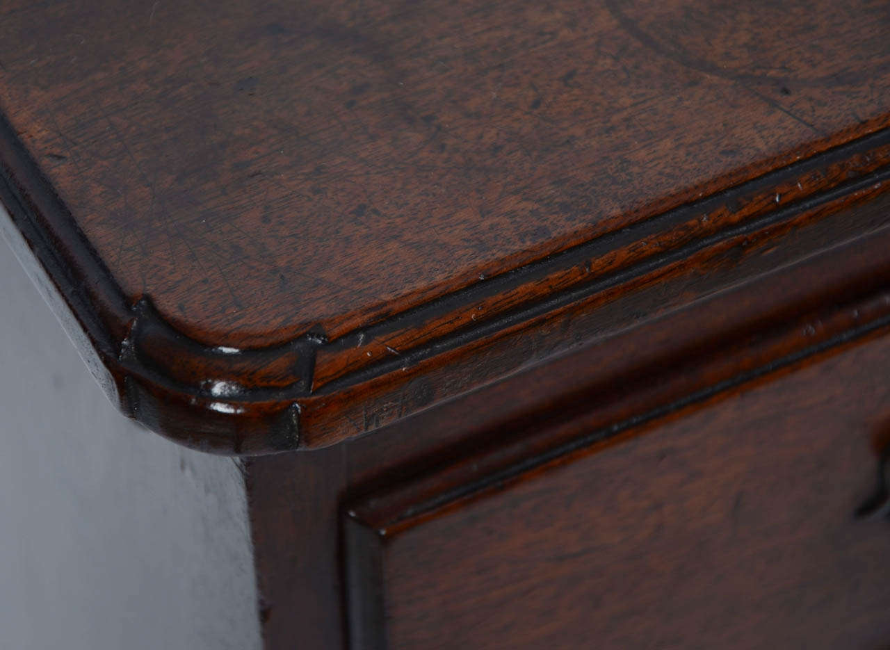 18th Century and Earlier A Rare George Ii Period Mahogany Bachelor's Chest. For Sale