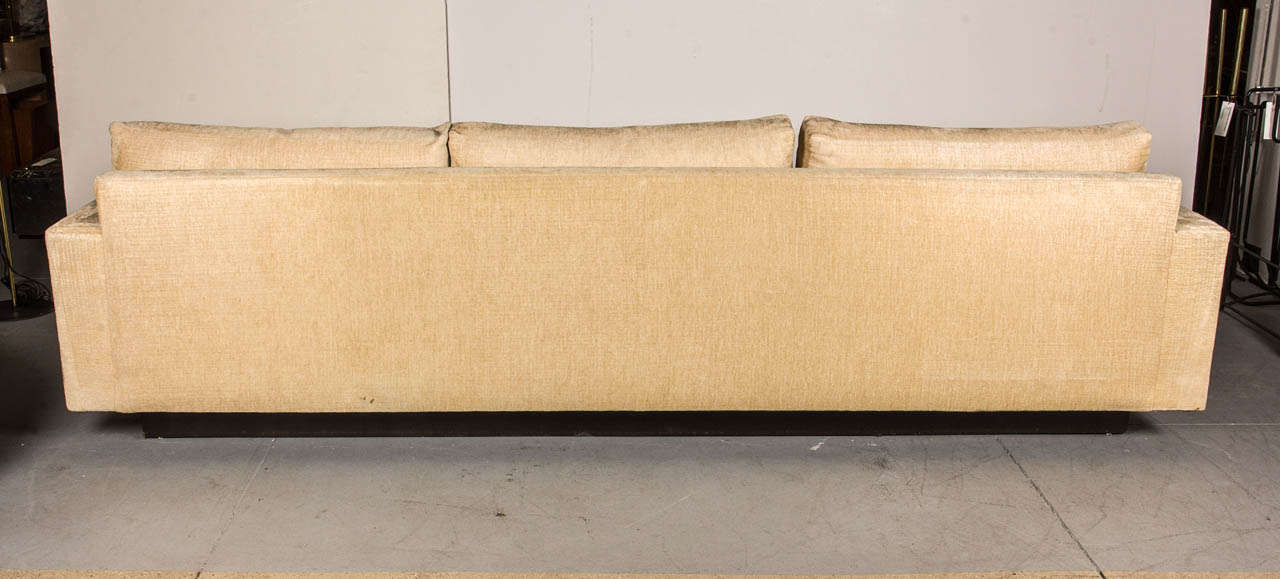 Mid-20th Century tuxedo sofa by Harvey Probber