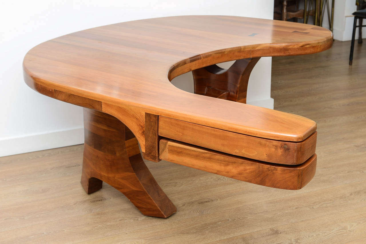 Mid-Century Modern Unique American Studio Craft Movement Desk