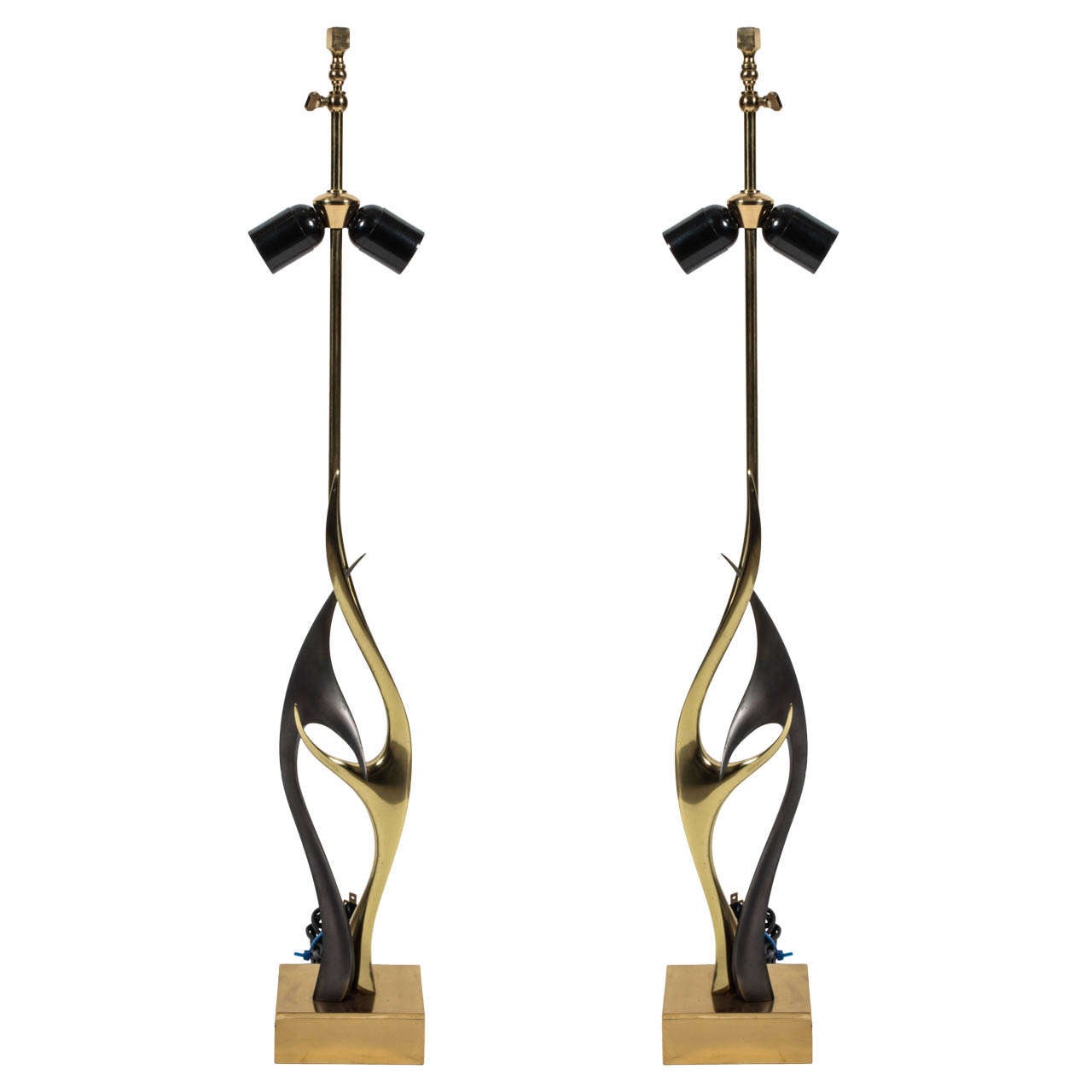 Pair of Lamps by Willy Daro