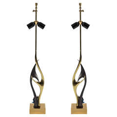 Pair of Lamps by Willy Daro