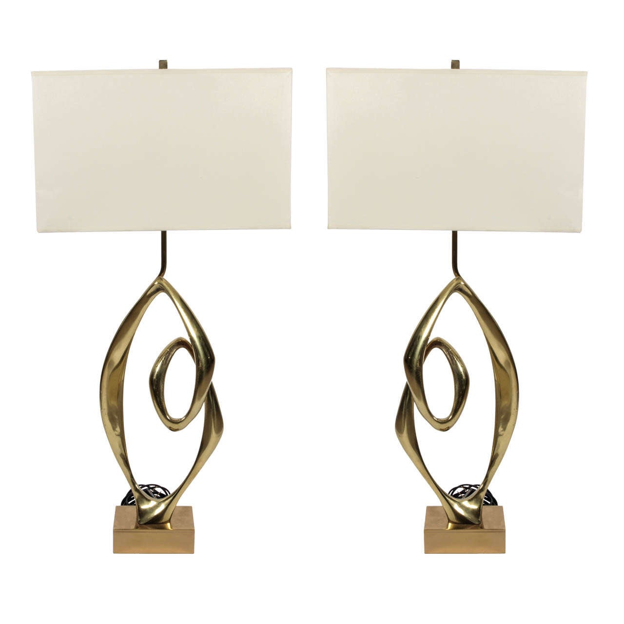 Pair of Lamps by Willy Daro
