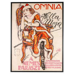Hungarian Film Poster, Hella Moja