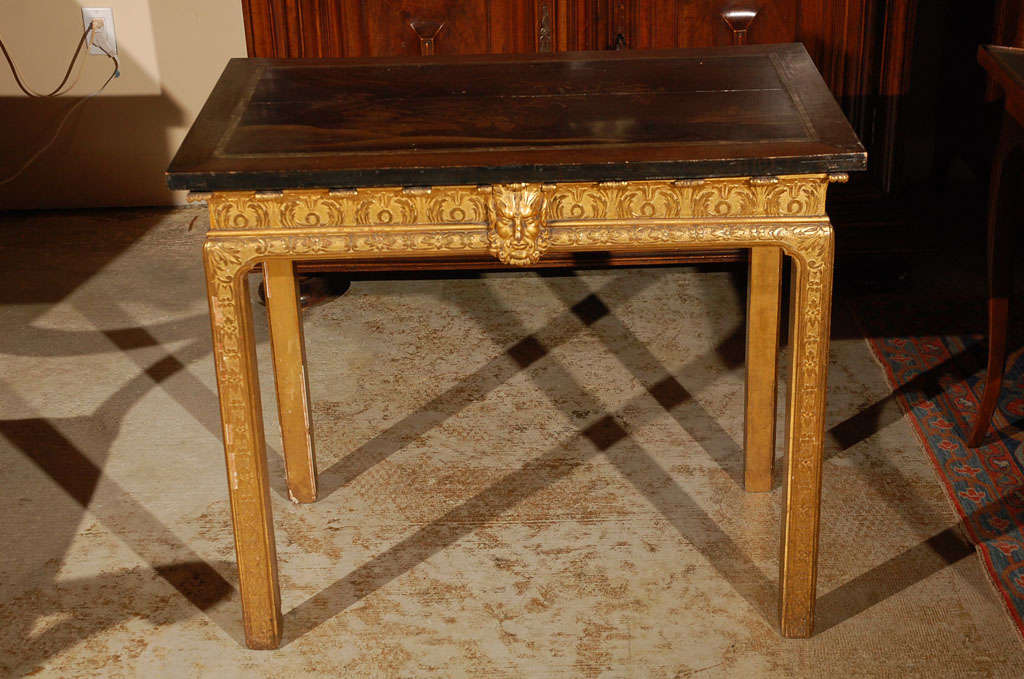 English George V Chinoiserie Table
