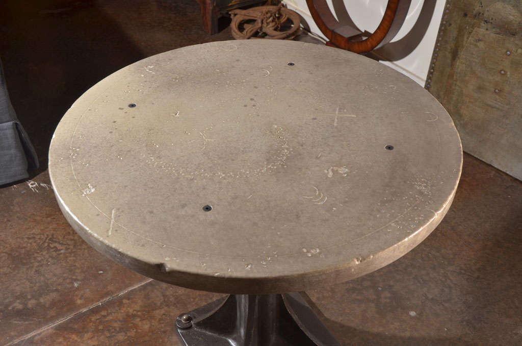 Mid-20th Century Antique Industrial Center Table