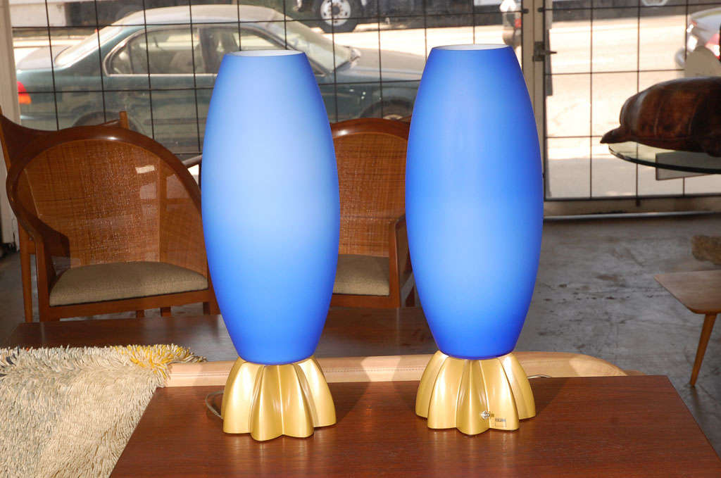 Great pair of table lamps by Foscarini.