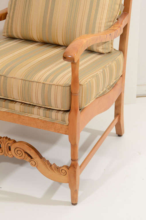 20th Century Neoclassic Lounge Chair