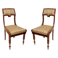Set of Six Mahogany Dining Chairs 5