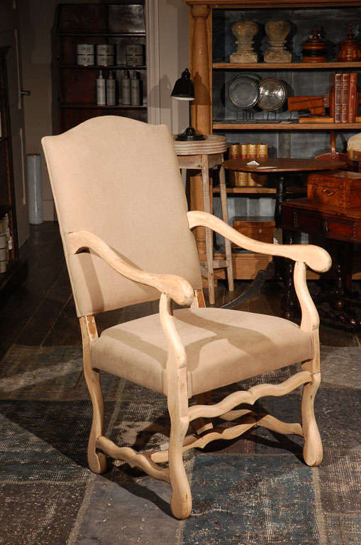 Pair of Belgian Open Arm Chairs, Circa 1880