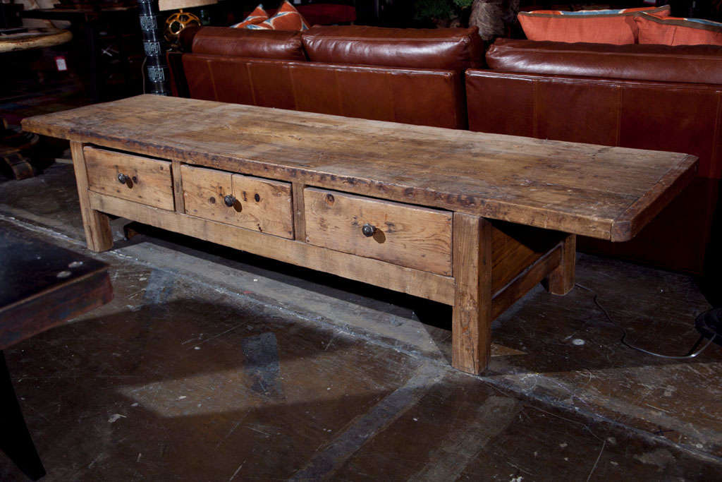 French farm/work table, c. 1860