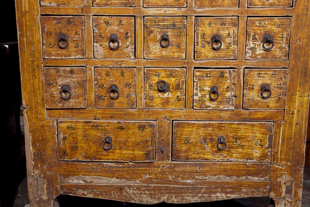 Chinese apothecary cabinet, late 19th century 1