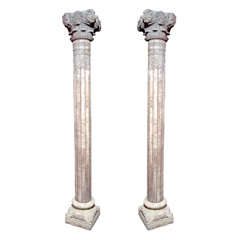 18th Century Column Pair