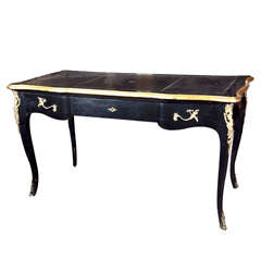 Antique Gilt and Ebonized Bureau Plat