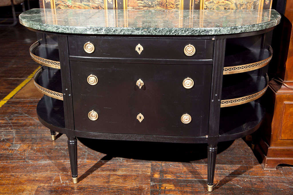 Ebonized Server After Maison Jansen