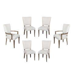 Set of 6 "Le Petit" Dining Chairs by J. Robert Scott