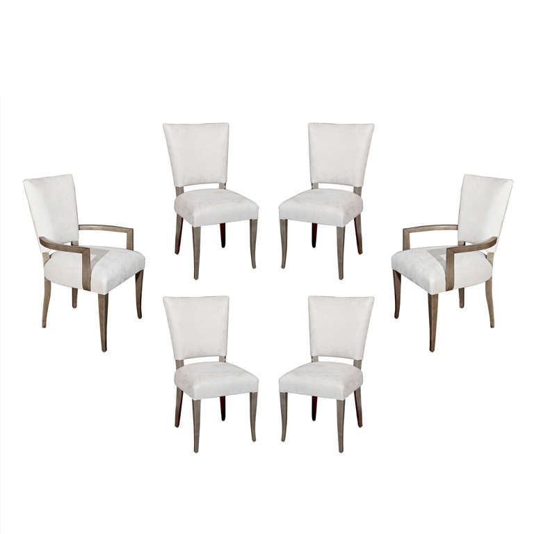 Set of 6 "Le Petit" Dining Chairs by J. Robert Scott For Sale