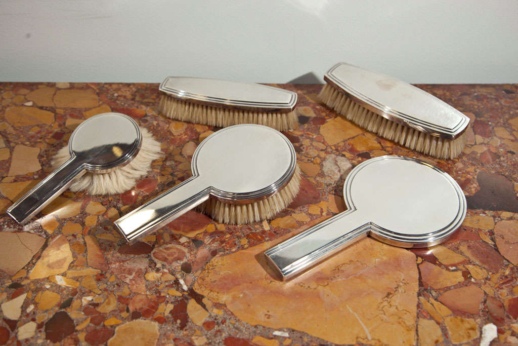 Andy Warhol's Dressing Set by Puiforcat