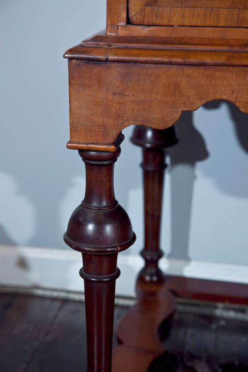 Antique William and Mary Style Chest on Stand For Sale at 1stDibs