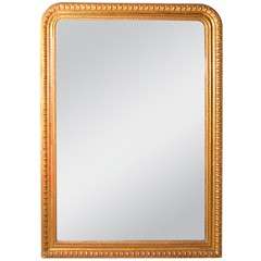 19th c. French Louis Phillip gilded mirror
