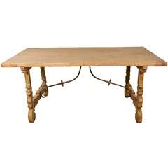 19th c. Spanish bleached table