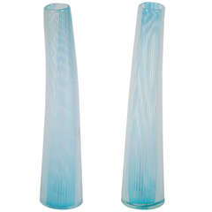 Two Complementary Murano Vases
