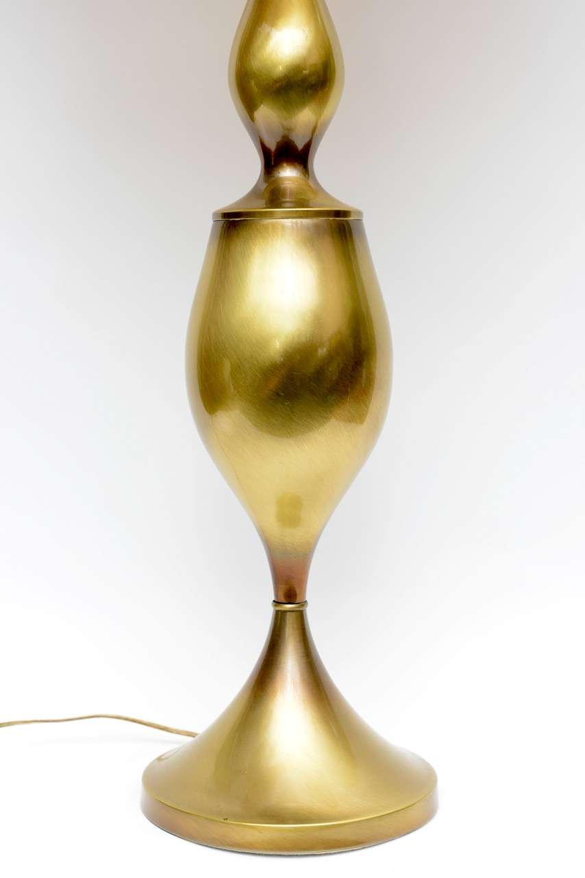 rembrandt brass lamp