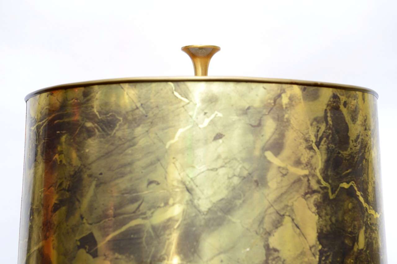 Tall Monumental Rembrandt Brass Table Lamp 1