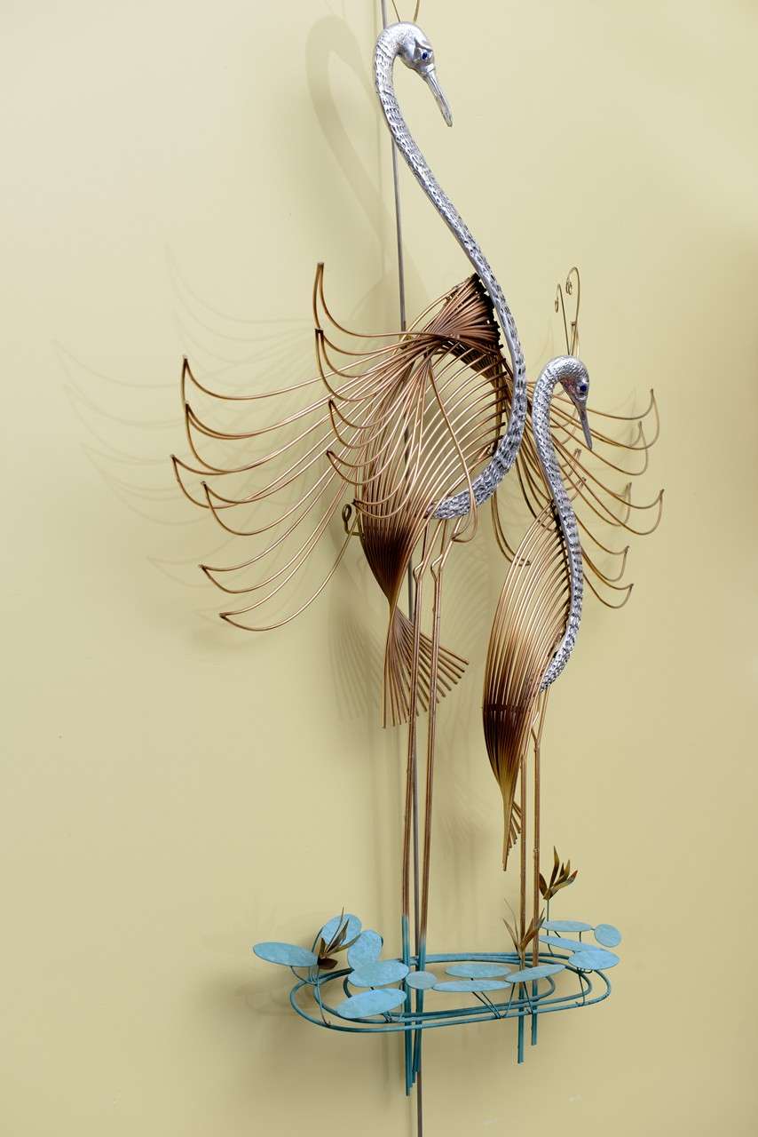 bird of paradise sculpture