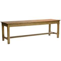 An Exception Country French Farm Table Made From White Oak