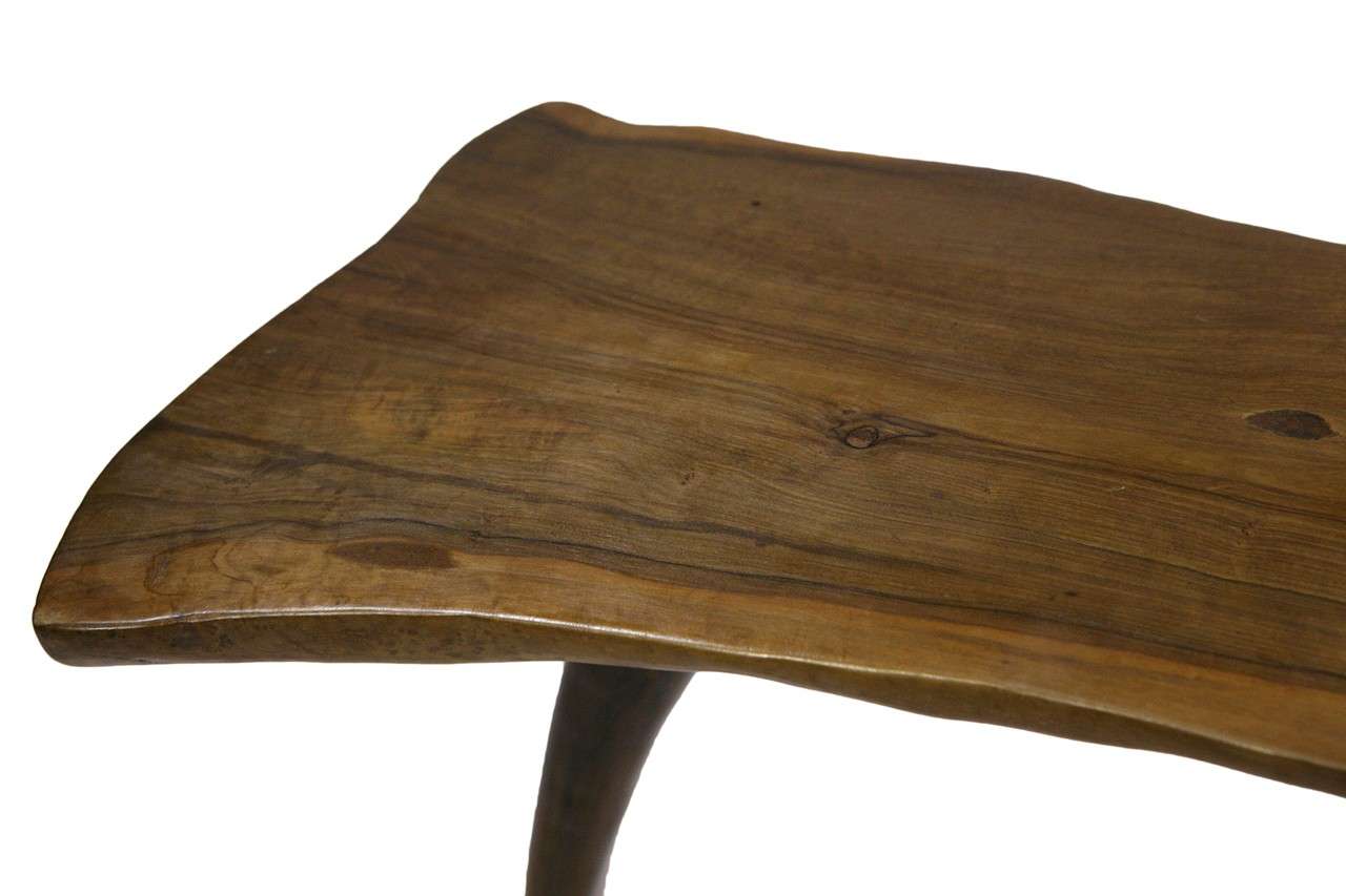 A Nice Deco Coffee Table From Solid Walnut at 1stdibs