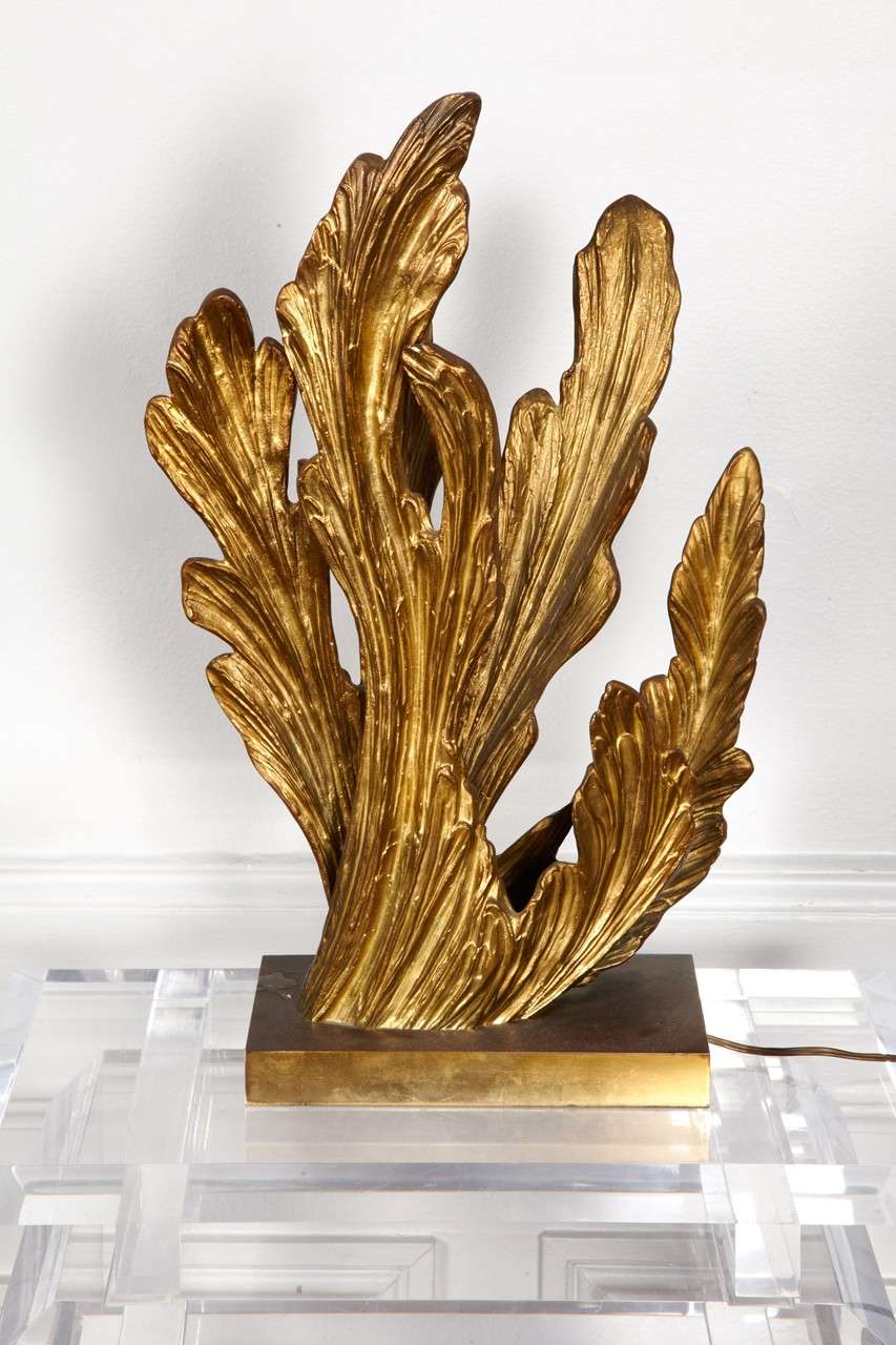 Late 20th Century Very Rare Lamp By Maison Charles