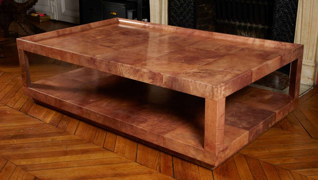 1970's huge cocktail table By Aldo Tura