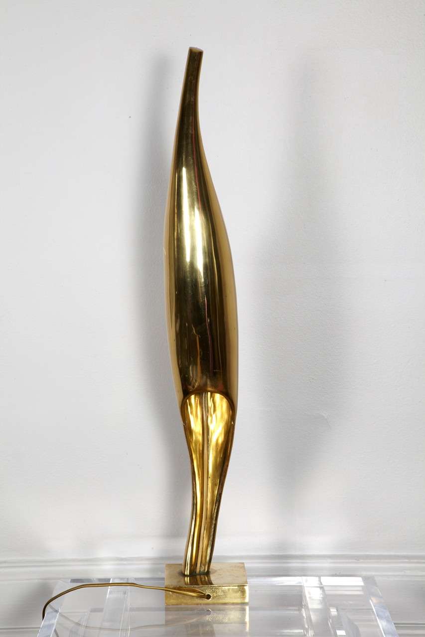 Fantastic Sculptural Lamp By Michael For Sale at 1stDibs