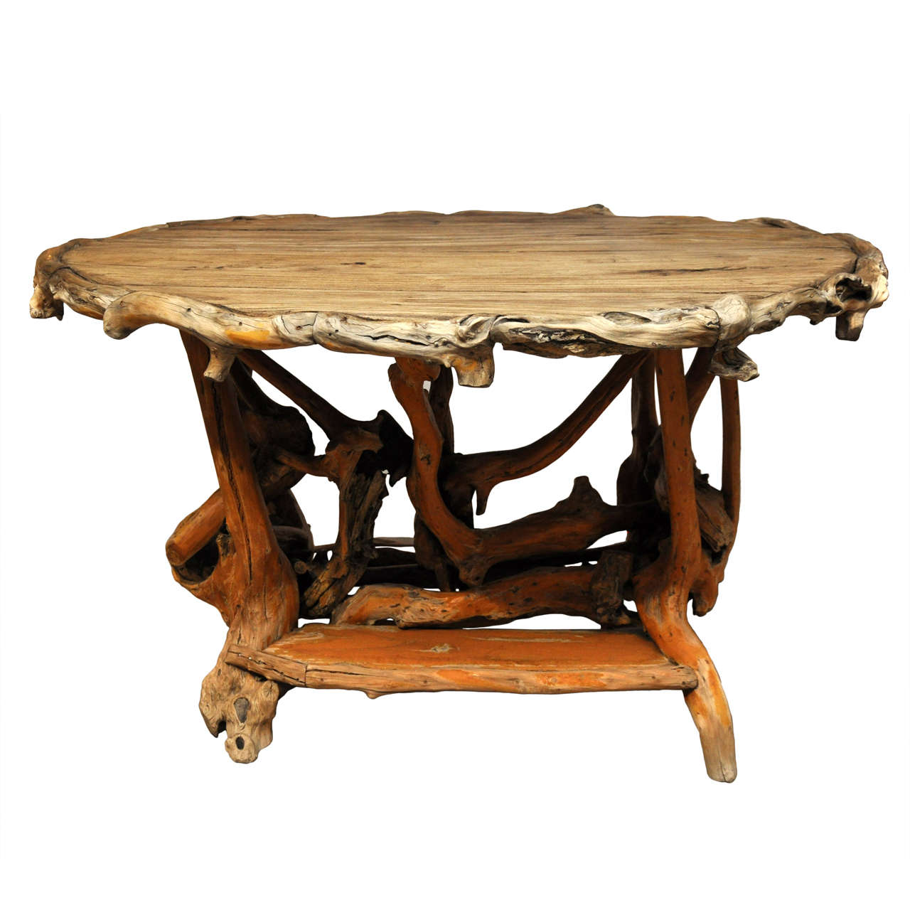 Rustic Twig Center Table