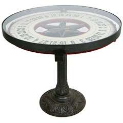 Vintage American Gaming Wheel / Table