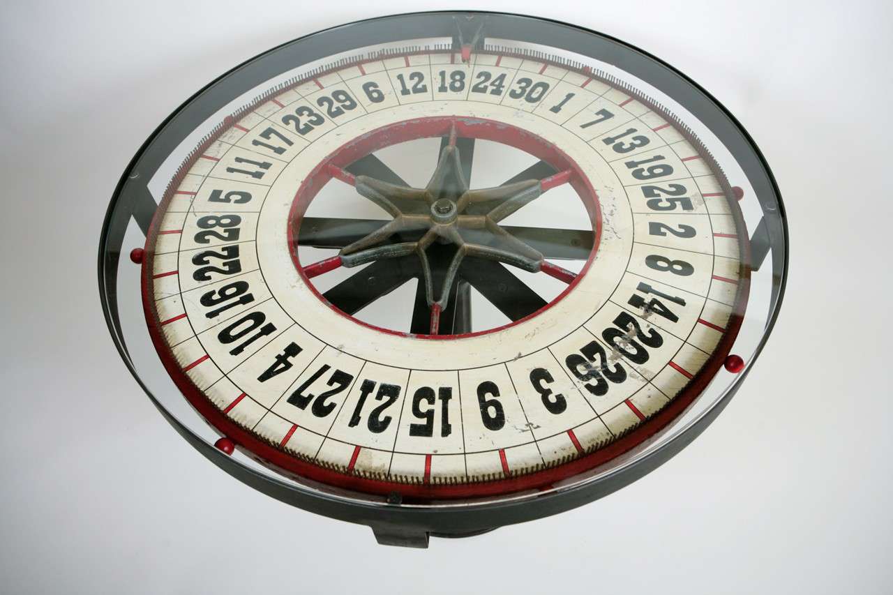 American Gaming Wheel / Table at 1stdibs