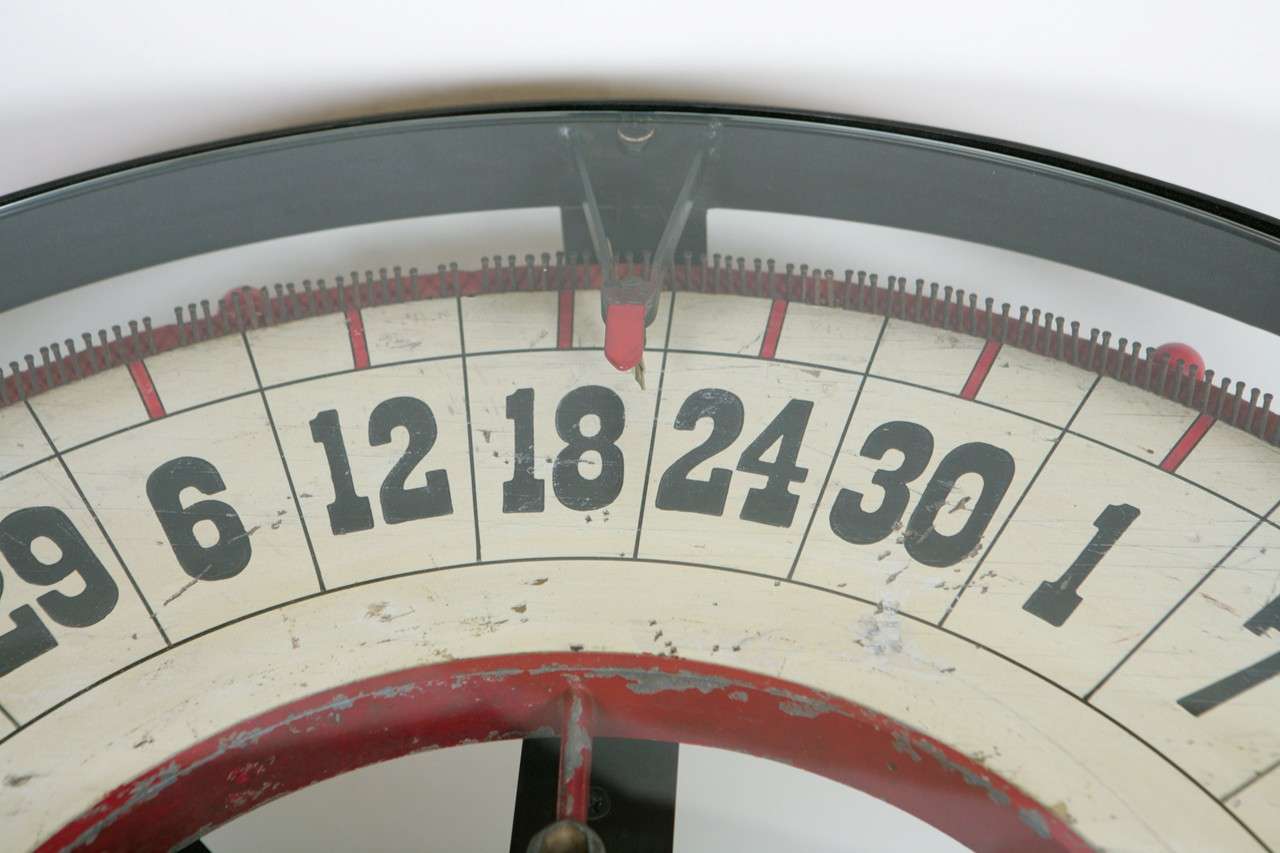 American Gaming Wheel / Table at 1stdibs