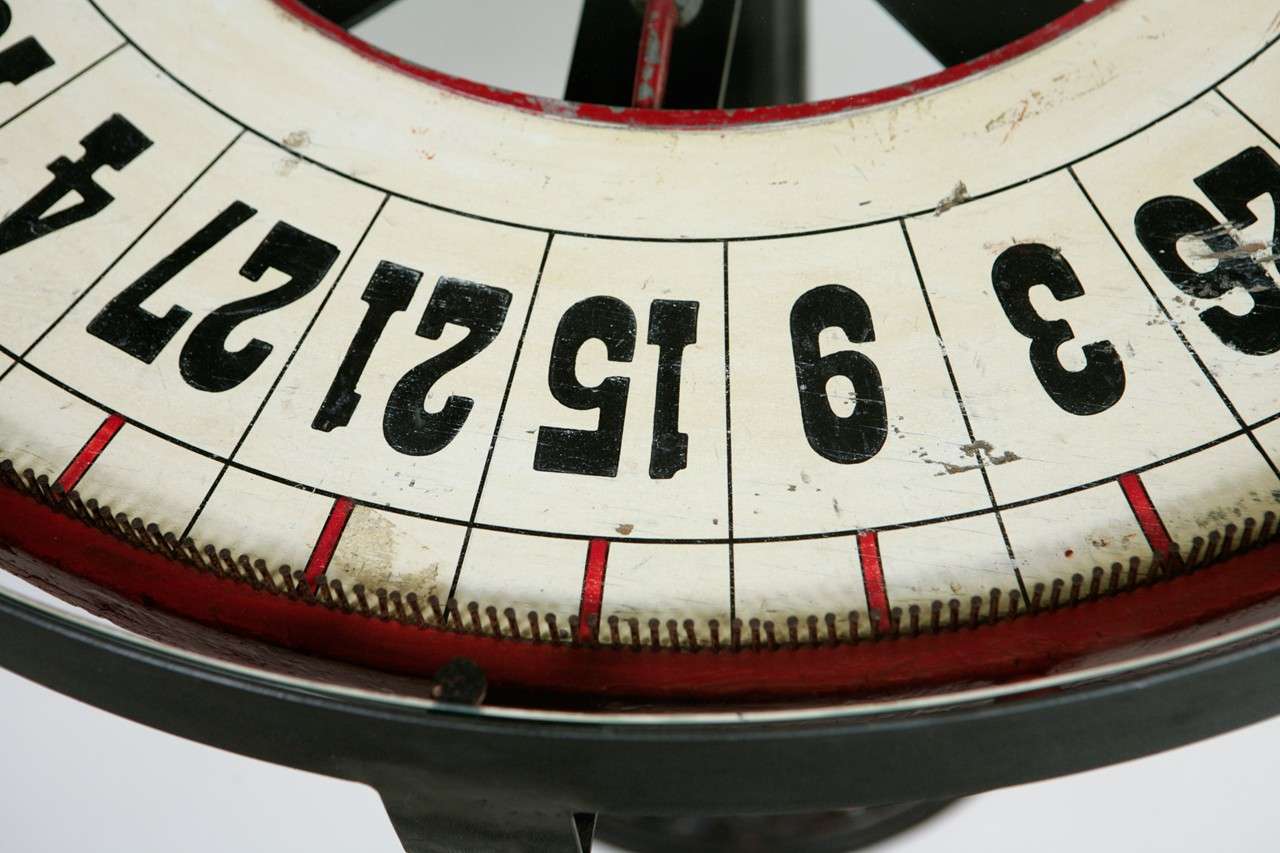 American Gaming Wheel / Table at 1stdibs