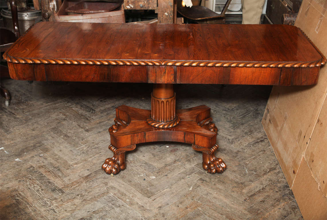 Rosewood & Laburnum Sofa Table