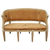 Antique Louis XVI Painted Canape