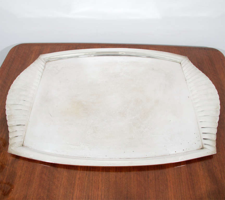 Fine & Rare Art Deco Silver Tea Service 4